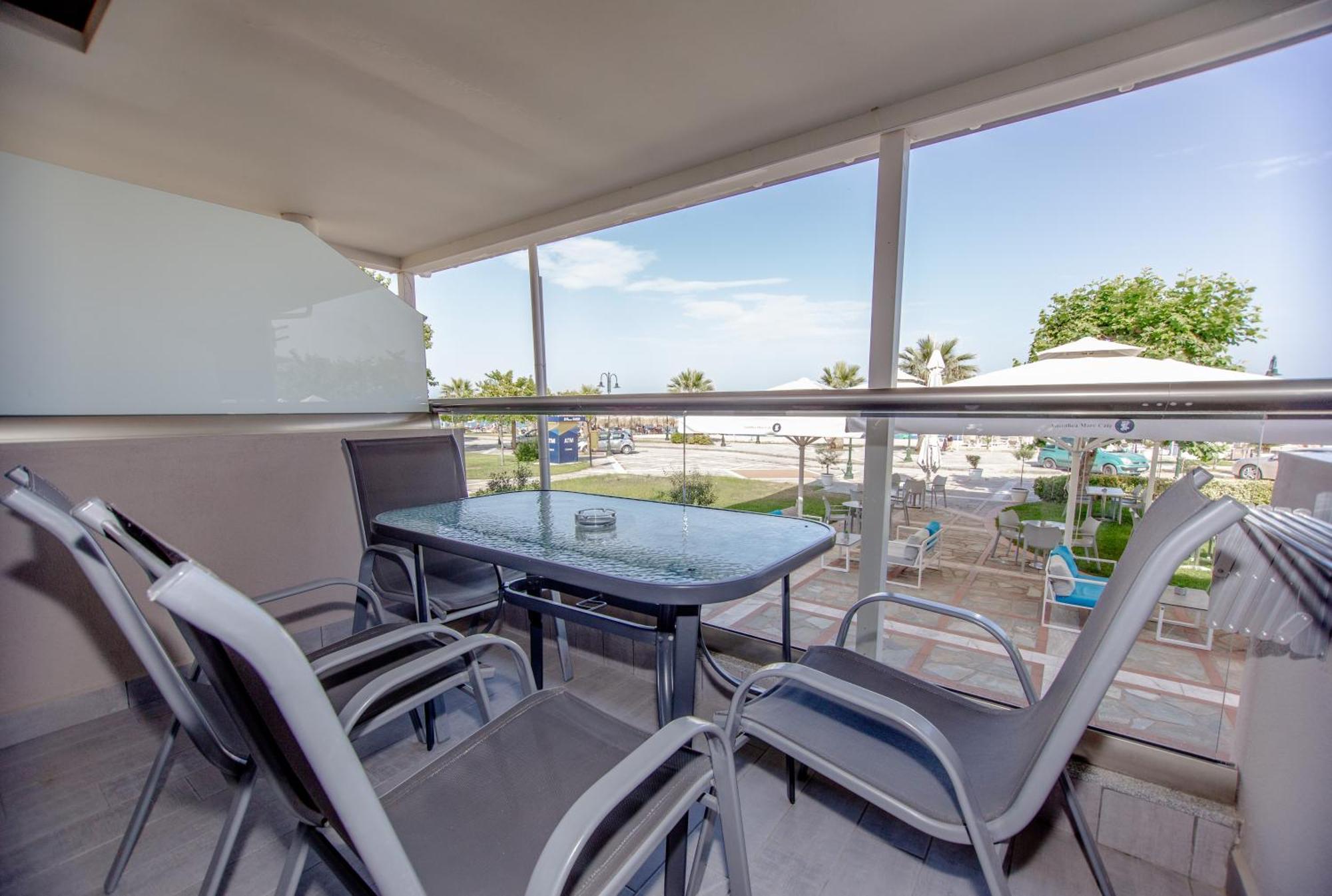 Amalia Mare Sea View Apartment Nea Vrasna Exterior photo