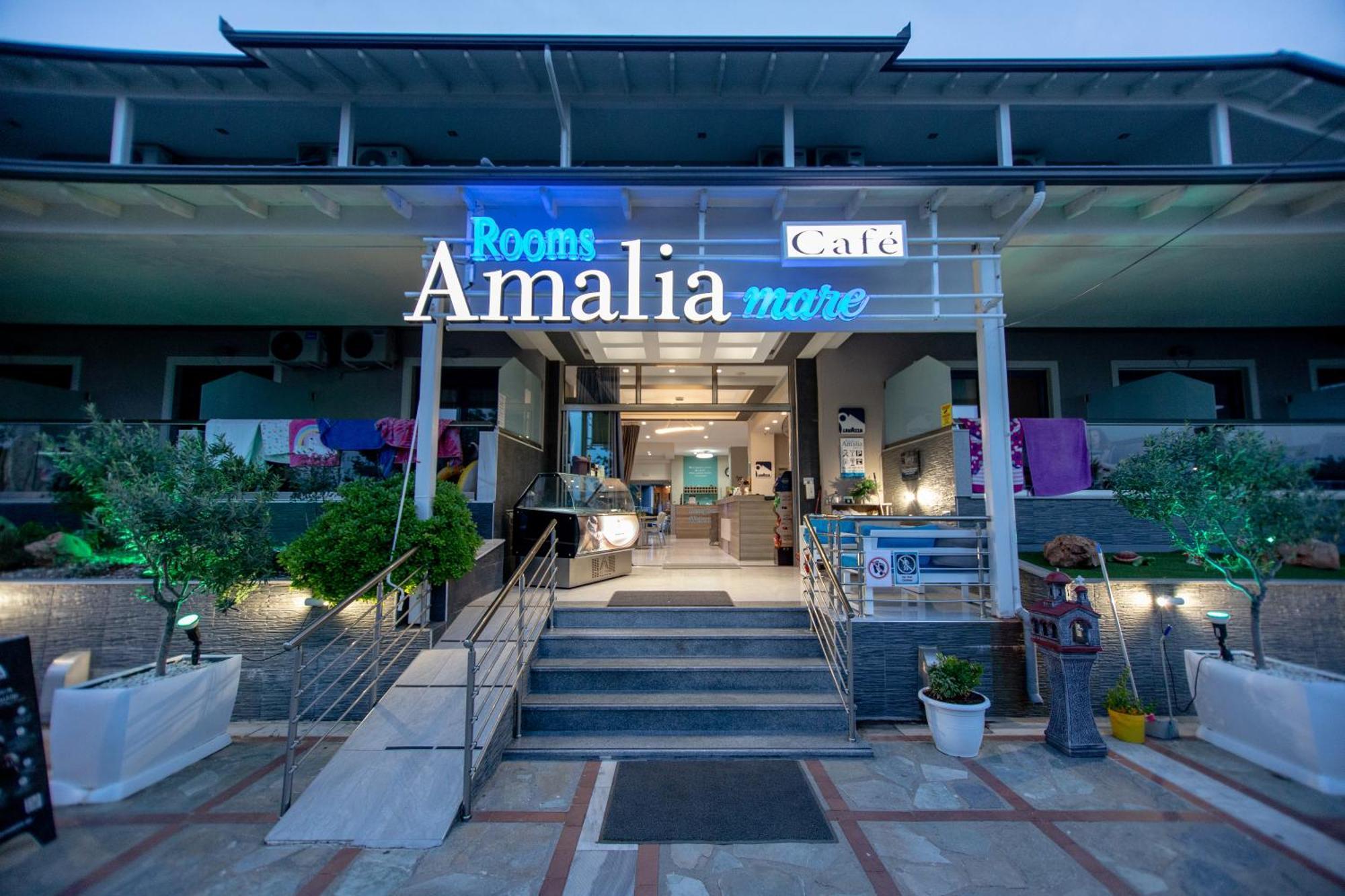 Amalia Mare Sea View Apartment Nea Vrasna Exterior photo