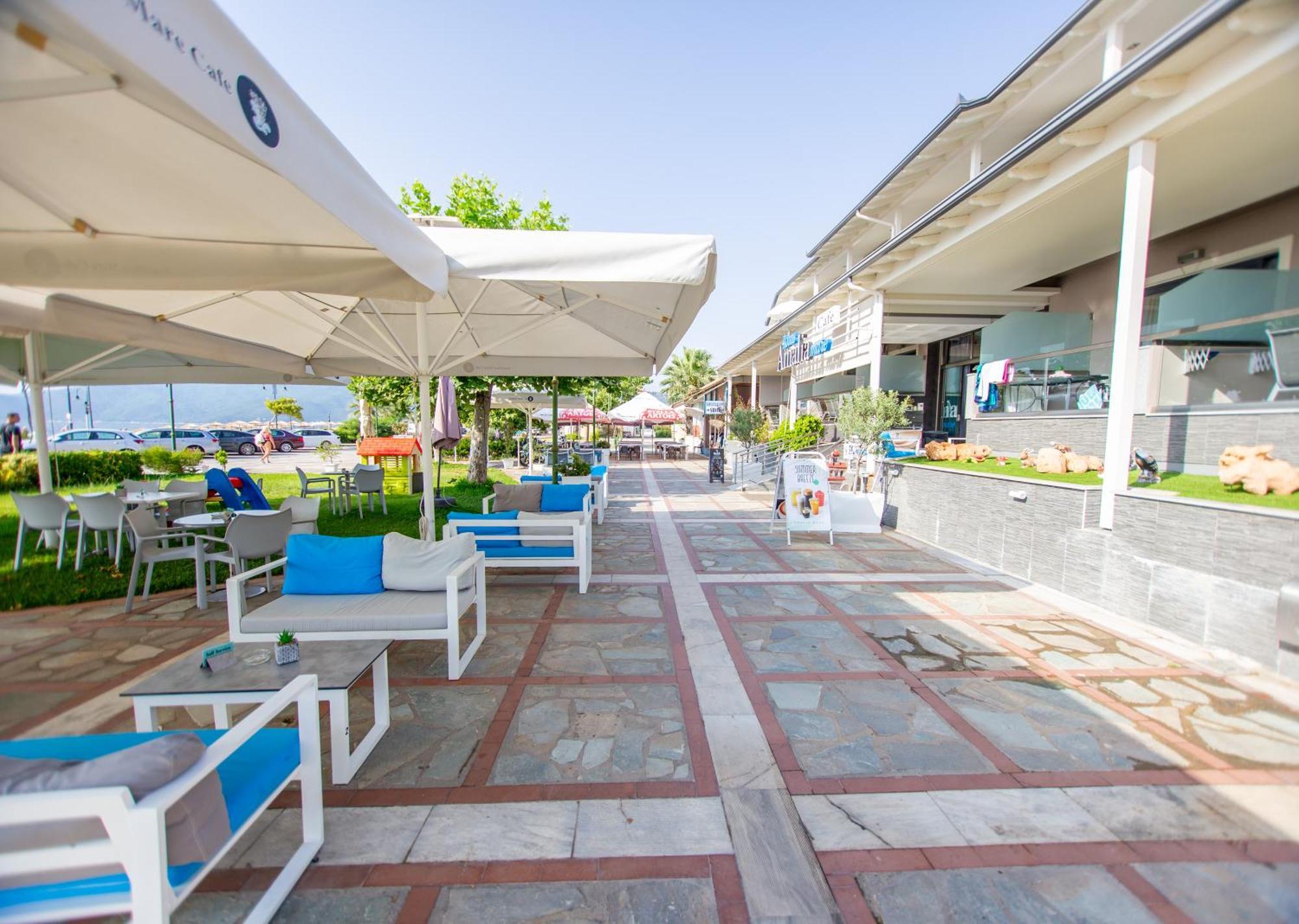Amalia Mare Sea View Apartment Nea Vrasna Exterior photo