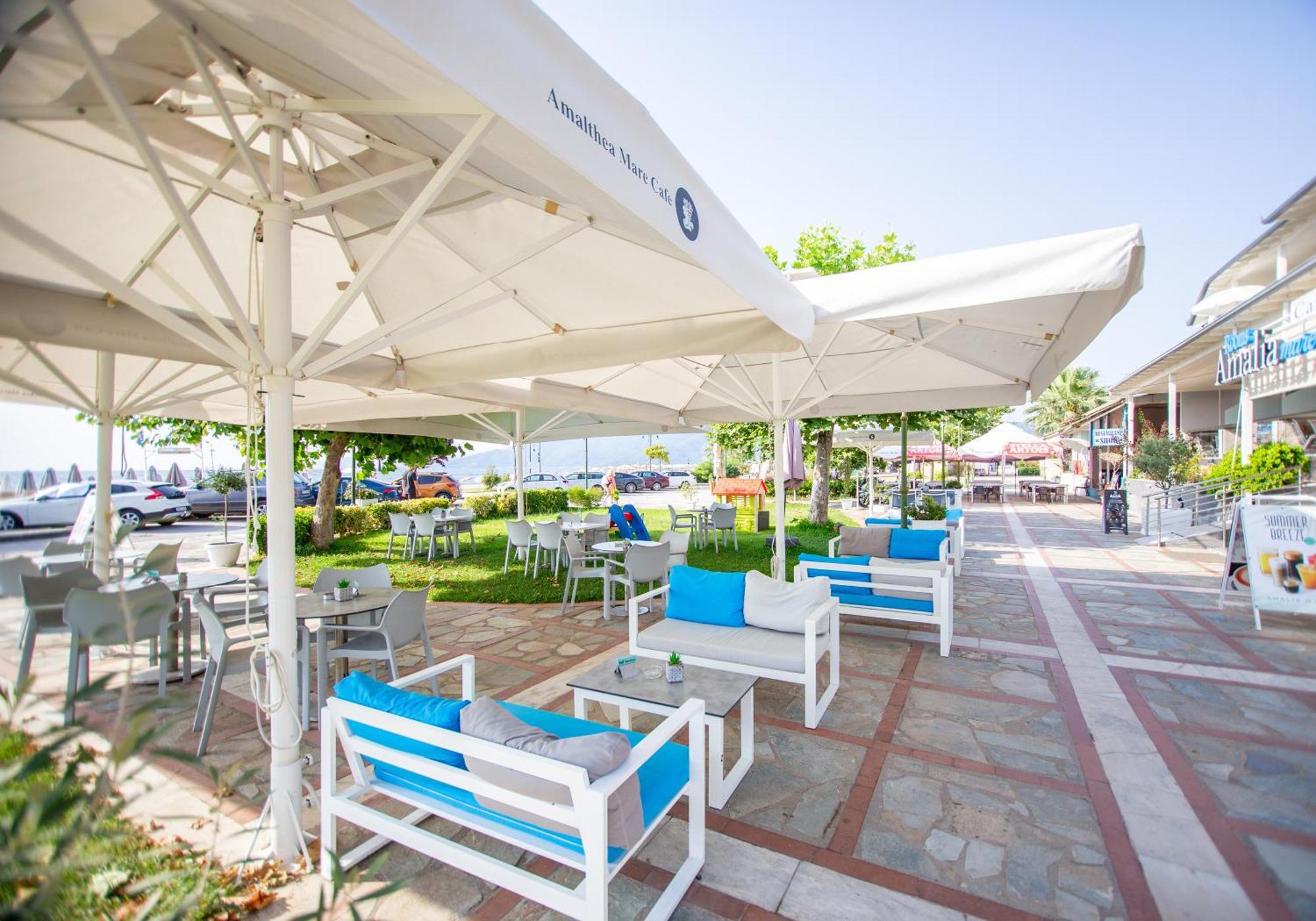 Amalia Mare Sea View Apartment Nea Vrasna Exterior photo