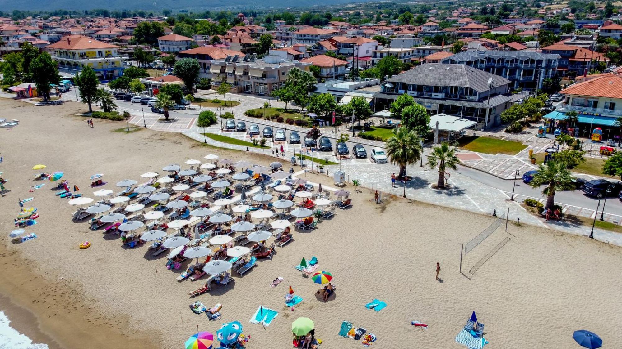 Amalia Mare Sea View Apartment Nea Vrasna Exterior photo