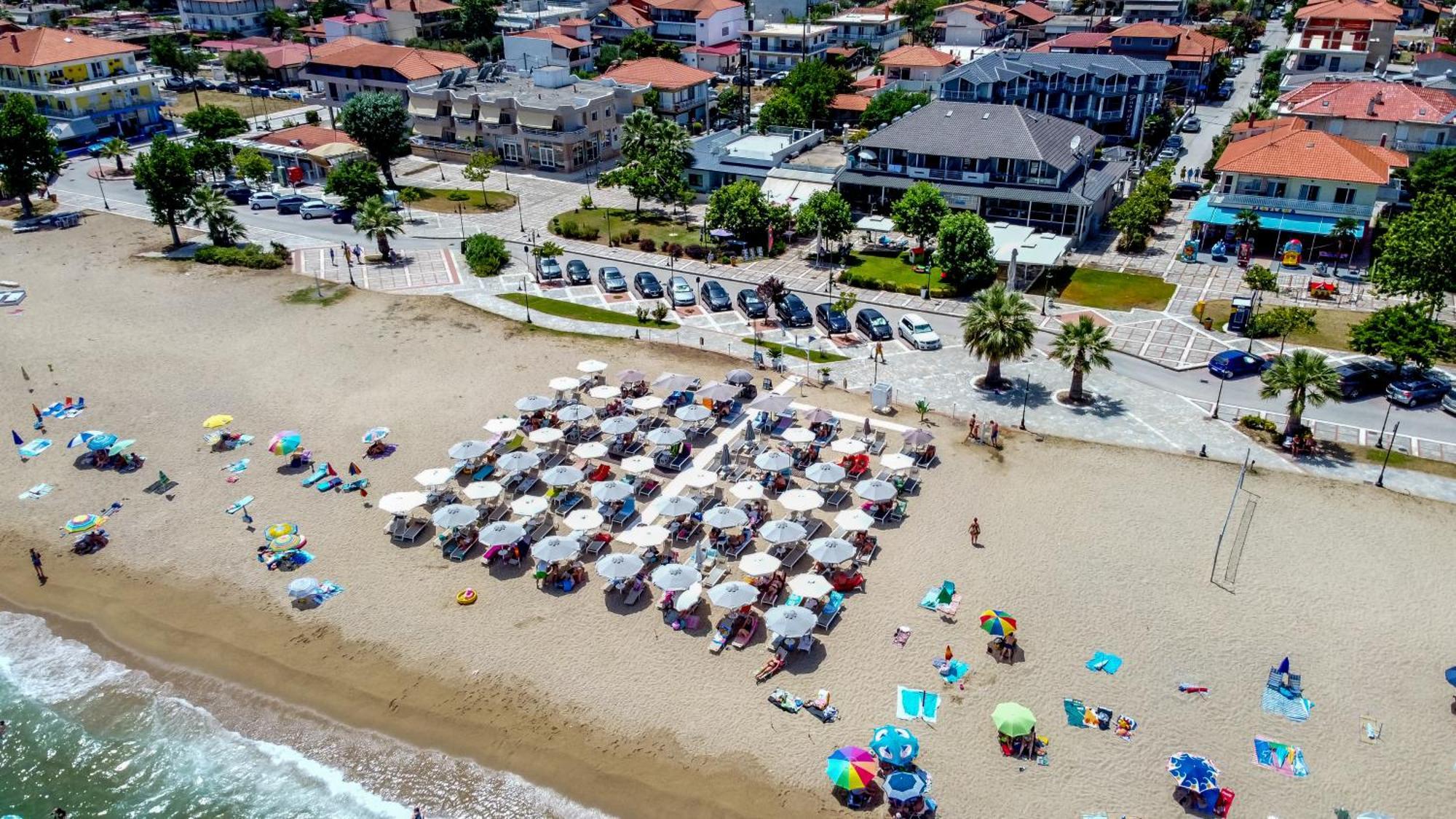 Amalia Mare Sea View Apartment Nea Vrasna Exterior photo