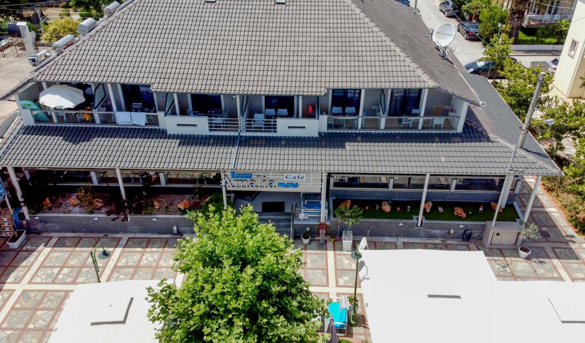 Amalia Mare Sea View Apartment Nea Vrasna Exterior photo