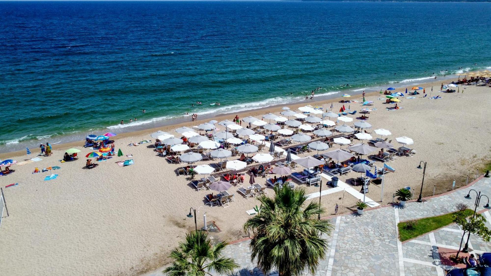 Amalia Mare Sea View Apartment Nea Vrasna Exterior photo